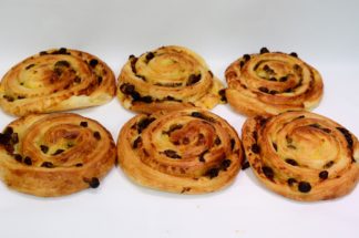 6 pains aux raisins
