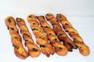 6 torsades au chocolat
