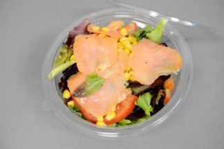 salade saumon fumé